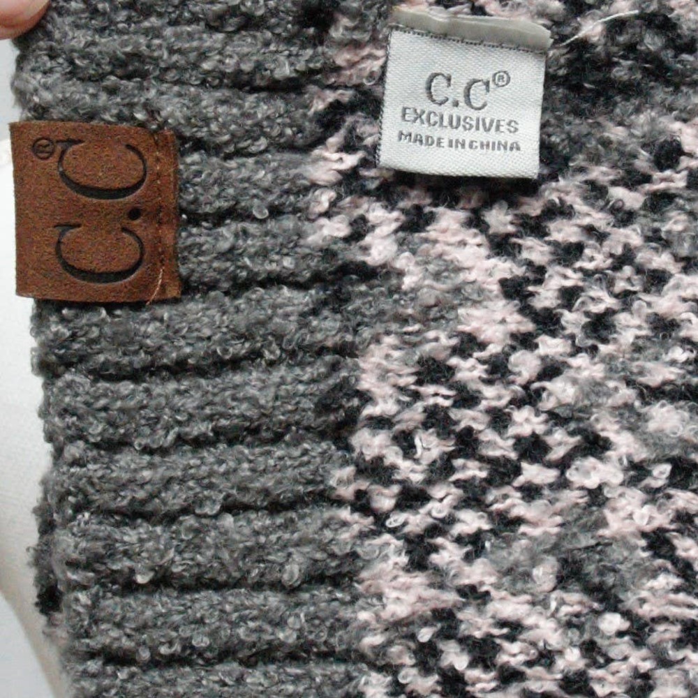 C.C Exclusives Soft Leopard Print Knit Scarf - image 4